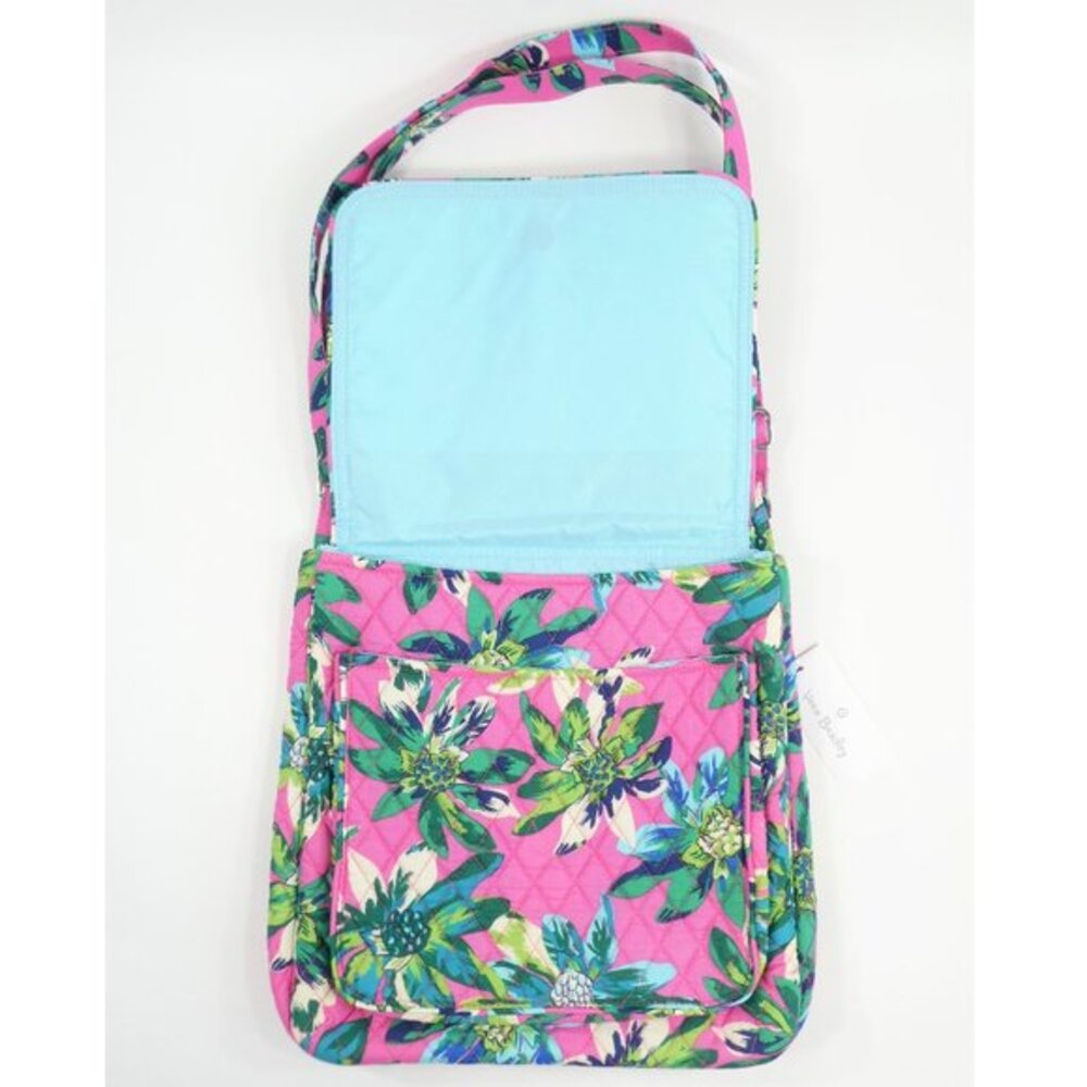 Vera Bradley Tropical Paradise Mailbag Crossbody Hipster NWT - Picture 3 of 6